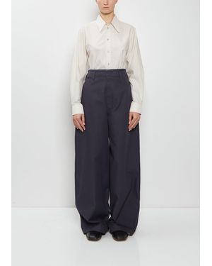 Lemaire Large Cotton Chino - Blue