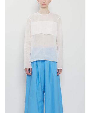 Sofie D'Hoore Beebee Organdy Shirt - Blue