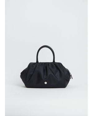 Simone Rocha Gathered Top Handle Bag - Blue