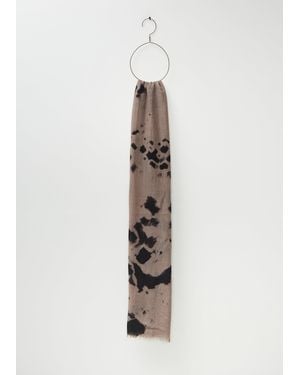 Suzusan Hand-woven Wool Shawl - White