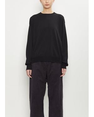Sofie D'Hoore Muscat Wool Crewneck Pullover - Black