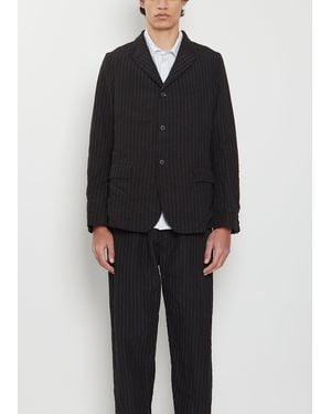 Bergfabel Men Tyrol Linen Jacket - Black