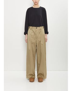 Sofie D'Hoore Pasadena Cotton Darted Pants - Natural