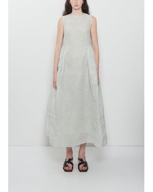 Cecilie Bahnsen Duana Papillon Matelasse Dress - White