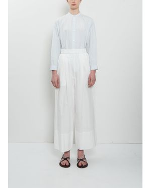 Arts & Science Pyjama Long Cotton Trousers - White