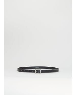 MHL by Margaret Howell Leather Scout Belt - White