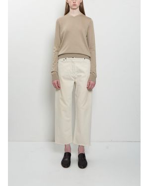 The Row Fortino Cotton Jean - Natural