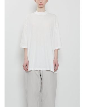 Sofie D'Hoore Tick Fine Cotton Jersey T-shirt - White