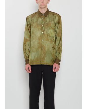 Comme des Garçons Cotton Taffeta Shirt - Green