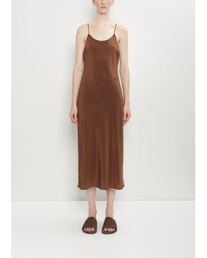 6397 Silk Slip Dress - Natural