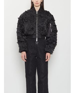 Cecilie Bahnsen X Alpha Industries Ma-1 Jacket - Black