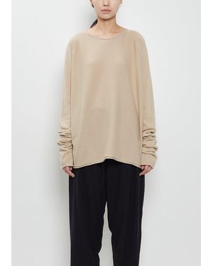 Casey Casey Seamless Cashmere Jumper - Natural