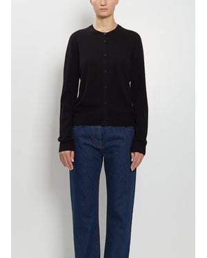 The Row Maui Cashmere Cardigan - Black