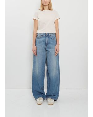 6397 Roomy Cotton Jean - Blue