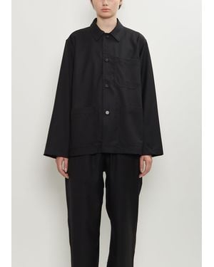Sofie D'Hoore Cimabue Tropical Wool Jacket - Black