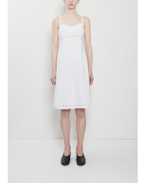 Dosa Khadi Cotton Kymber Slip - White