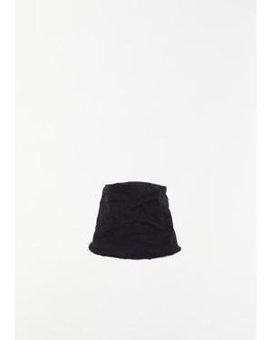 Scha Pocket Cotton D-oe Hat - White