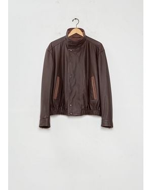 Lemaire Soft Leather Blouson - Brown