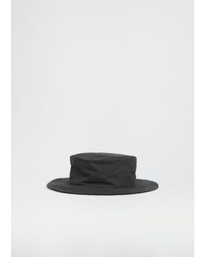 Scha Waxed Cotton Big Walk Time Wxc-cb Hat - White