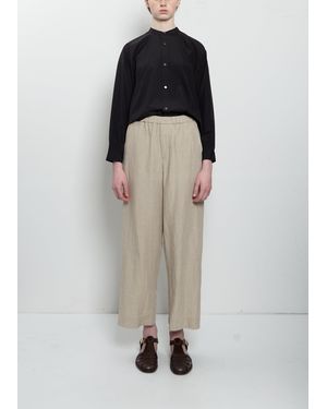 Arts & Science Easy Wide Linen Pant - Multicolour