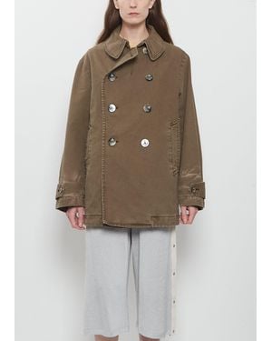 6397 Great Cotton Canvas Jacket - Brown