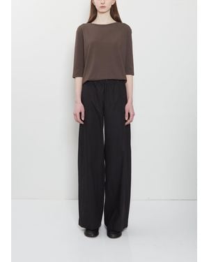 Labo.art Diana Cotton Clara Pant - Black