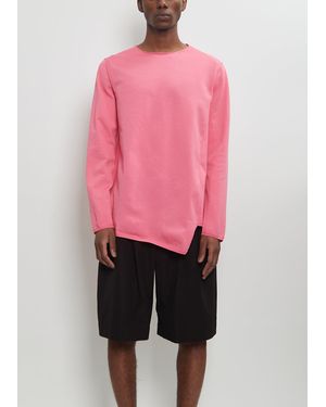 Comme des Garçons Asymmetric Layered Jumper - Pink