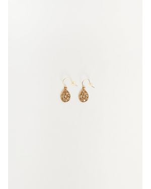 Noguchi Bijoux Bijoux Lace Earrings Solid - Natural