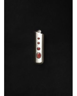 Sophie Buhai Dust Silver Lighter Case - Black