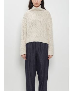 Wommelsdorff Louise Cashmere Silk Jumper - Blue