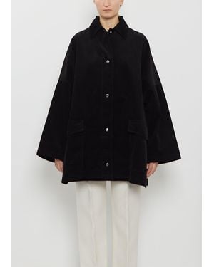 TOTEME Cotton Corduroy Jacket - Black
