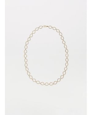 Noguchi Bijoux Bijoux Matiere Necklace Wide Chain - White