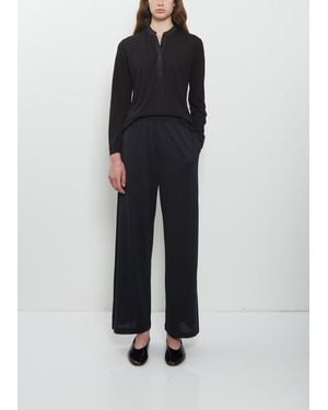 TOTEME Silk Cotton Pyjama Pant - White