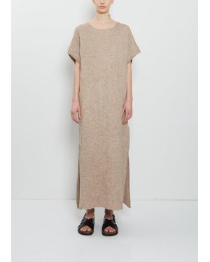 Lauren Manoogian Alpaca Silk Gauze Caftan Dress - Natural