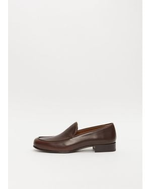 The Row Flynn Loafer - White