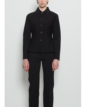 High Sport Moire Oliver Jacket - Black