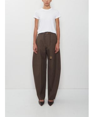 Sacai Wool Suiting Pants - Brown