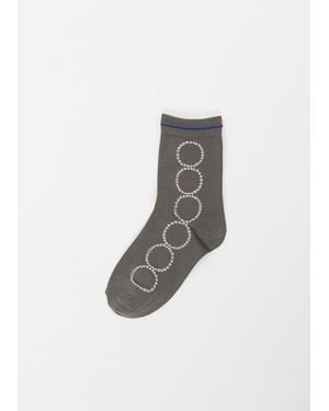 Minä Perhonen Tambourine Socks — Grey