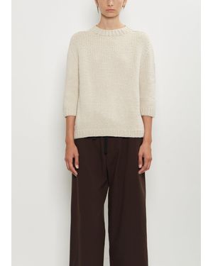 Wommelsdorff Daisy Cashmere Jumper - White