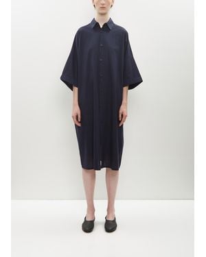 Labo.art Cotton Ponny Dress - Blue