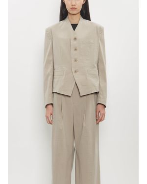Issey Miyake Washi Paper Ensemble U Jacket - Natural