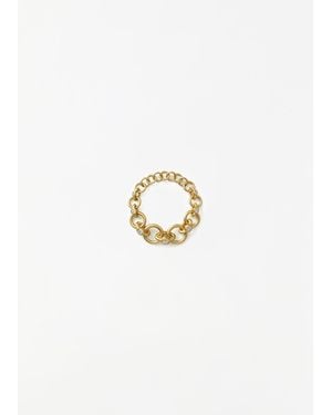 Shihara Diamond Link Ring - White