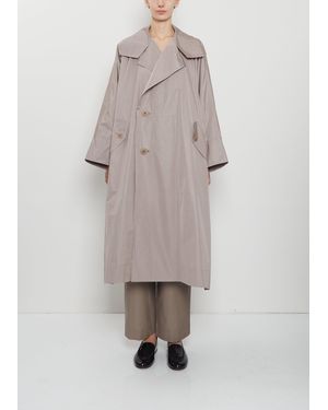 Issey Miyake Akimbo Paper Trench Coat - Grey