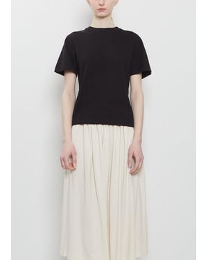 Extreme Cashmere N°268 Cuba Cotton Cashmere Top - Black
