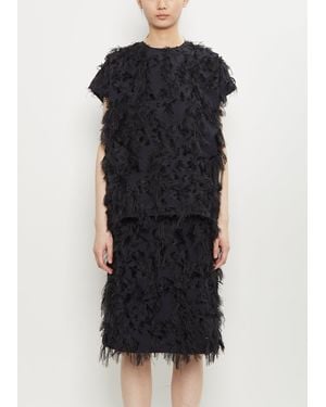 Ter Et Bantine Drop Textured Top - Black