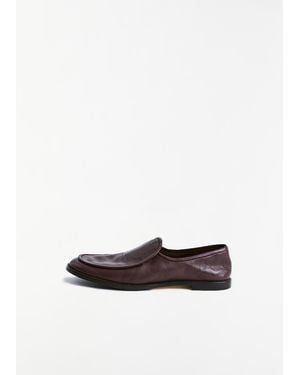 Dusan Leather Loafer - White