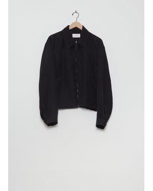 Lemaire Short Technical Linen Blouson - Black