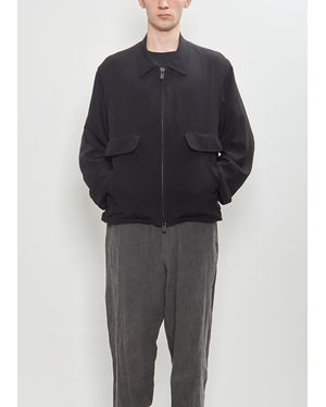 Yohji Yamamoto Zip Blouson - Black