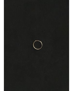 Sophie Buhai Gold Intrinsic Hoop Single - Black