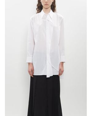 Yohji Yamamoto Deco Collar Shirt - White